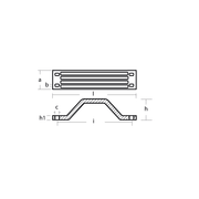 Magnesiumanod Yamaha Bar anode for engine bracket 115-350 HP, 6G5-45251-01 6G5-45251-02 - AnodeFactory